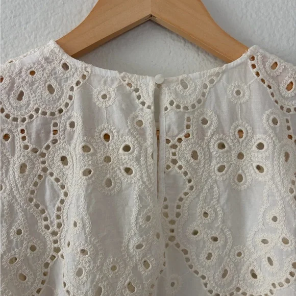 Sezane Annabelle Blouse Ecru - Size 2 - Picture 4 of 9